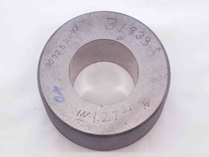 32.500 CLASS XX MASTER PLAIN BORE RING GAGE ONSIZE 33 mm 1.2795 32.50 CHECK - NS0698SLW