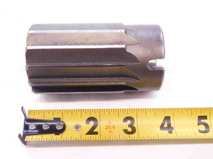 1.6425 O.D. HSS SHELL REAMER FOR No. 8 ARBOR 12 FLUTE 1.6563 -.0138 UNDERSIZE - NS0536CM4