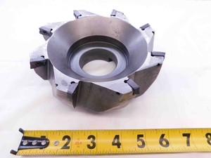 6" O.D. 90 DEG FACE MILL 2" PILOT 3/4 KEY HOLDS 8 INSERTS 6.0 INDEXABLE TOOLING - NS0540CB4