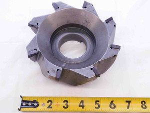 6" O.D. 90 DEG FACE MILL 2" PILOT 3/4 KEY HOLDS 8 INSERTS 6.0 INDEXABLE TOOLING - NS0540CB4