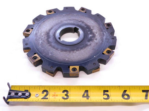 CARBLOY 6" OD X 1/2 STAGGERED INDEXABLE SIDE MILLING CUTTER 335.19-06.00-08.2 - NS0543BT4