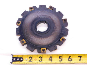 CARBLOY 6" OD X 1/2 STAGGERED INDEXABLE SIDE MILLING CUTTER 335.19-06.00-08.2 - NS0543BT4