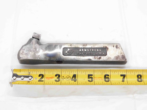 ARMSTRONG NO.2-S LATHE TURNING TOOL HOLDER 35/64 x 1 11/32 SHANK 25/64 BITS - DM1557AJ5