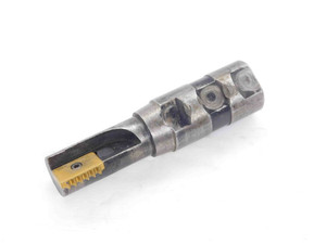 CARBOLOY 1.039 DIA. THREADING INDEX. END MILL R396.18-01 1 1/4 SHANK 1 FL 1.039 - DM1609BU5