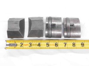 4pcs SET HARDINGE SMOOTH HEXAGON COLLET PADS 1-7/8" MADE IN USA CNC 1.875 - DM1640CT4