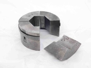 4pcs SET HARDINGE SMOOTH HEXAGON COLLET PADS 1-7/8" MADE IN USA CNC 1.875 - DM1641CT4