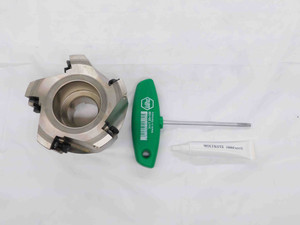 ZCC CT 4" O.D. FACE MILL XMR01-4.00"-B1.25"-WP09-05 1 1/4 PILOT 5 POCKETS 4.0 - DM1671BL5