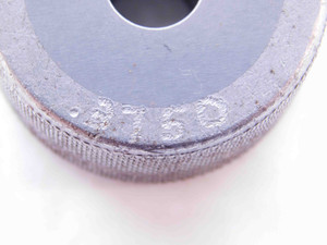 .3750 CLASS Y CARBIDE MASTER PLAIN BORE RING GAGE ONSIZE 3/8 9.525 mm .375 CHECK - NS0825SLW