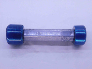 1 11/16 12 UN 2B THREAD PLUG GAGE 1.6875 GO NO GO P.D.'S = 1.6334 & 1.6412 CHECK - DW36282BU5