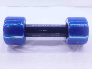 3" 12 UN 2A SET THREAD PLUG GAGE 3.0 3.00 GO NO GO P.D.'S = 2.9440 & 2.9377 - DW36340BU5