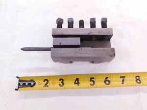 LATHE QUICK CHANGE TOOL HOLDER BLOCK 1" SLOT WIDTH W/ TOOL BIT CNC TOOL POST - EA1330BF4