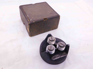 PRATT & WHITNEY BASIC 1/8 27 ANPT H6 MINIMUM & MAXIMUM THREAD INSPECTION ROLLS - EA1336AP5