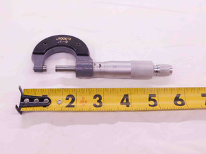 0 TO 1" MECHANICAL OUTISDE MICROMETER 0.0001" GRADUATION MIC 0.000 - 1.000  - EA1399LVR
