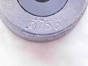 .3753 CARBIDE MASTER PLAIN BORE RING GAGE .3750 +.0003 OVERSIZE 3/8 9.533 mm - NS0842SLW