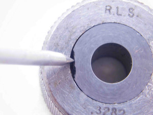 .3282 CARBIDE MASTER PLAIN BORE RING GAGE .3281 +.0001 UNDERSIZE 21/64 8.336 mm - NS0857SLW