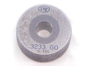 .3233 CL X CARBIDE MASTER PLAIN BORE RING GAGE .3125 +.0108 5/16 8.212 mm CHECK - NS0862SLW
