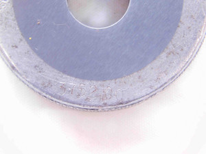 .3752 CARBIDE MASTER PLAIN BORE RING GAGE .3750 +.0002 OVERSIZE 3/8 9.530 mm - NS0865SLW