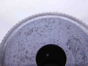 .3739 CLASS XX MASTER PLAIN BORE RING GAGE .3750 -.0011 UNDERSIZE 3/8 9.497 mm - NS0890SLW
