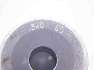 .3400 CL X CARBIDE MASTER PLAIN BORE RING GAGE .3438 -.0038 11/32 8.636 mm .340 - NS0899SLW