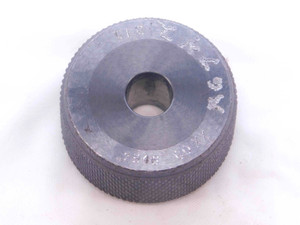 .2946 CL XX CARBIDE MASTER PLAIN BORE RING GAGE .2969 -.0023 19/64 7.483 mm - NS0921SLW
