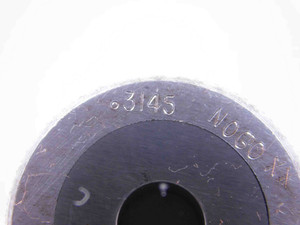 .3145 CL XX CARBIDE MASTER PLAIN BORE RING GAGE .3125 +.0020 OVERSIZE 5/16 8 mm - NS0929SLW