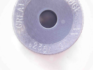 .2361 CL XX CARBIDE MASTER PLAIN BORE RING GAGE .2344 +.0017 15/64 6 mm CHECK - NS0939SLW