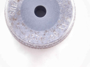.1574 CL XX CARBIDE MASTER PLAIN BORE RING GAGE .1563 +.0011 OVERSIZE 5/32 4 mm - NS0959SLW