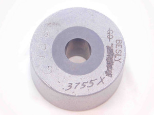 .3755 CL X CARBIDE MASTER PLAIN BORE RING GAGE .3750 +.0005 3/8 9.538 mm CHECK - NS0967SLW