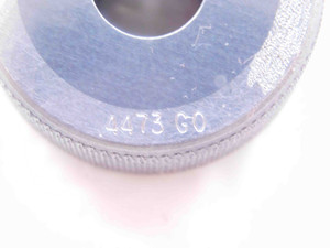 .4473 CARBIDE MASTER PLAIN BORE RING GAGE .4375 +.0098 OVERSIZE 7/16 11.361 mm - NS0974SLW