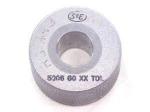 .5006 CL XX CARBIDE MASTER PLAIN BORE RING GAGE .5000 +.0006 1/2 12.715 mm CHECK - NS0989SLW