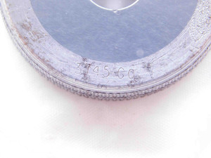 .3745 CARBIDE MASTER PLAIN BORE RING GAGE .3750 -.0005 UNDERSIZE 3/8 9.512 mm - NS0990SLW