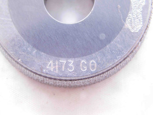 .4173 CL Y CARBIDE MASTER PLAIN BORE RING GAGE .4063 +.0110 13/32 10.599 mm - NS0999SLW