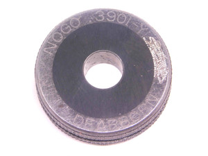 .3901 CL Y CARBIDE MASTER PLAIN BORE RING GAGE .3906 -.0005 OVERSIZE 25/64 10 mm - NS1017SLW