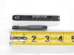 NEW OSG 5/16 24 3B HSS STEAM OXIDE COATED BOTTOMING TAP 3 SPIRAL FLUTE .3125 - DM1708BL5