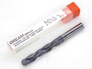 YG1 25/64 O.D. TiAlN CARBIDE COOLANT TWIST DRILL BIT DH408025F 10mm SHANK .3906 - DM1710BL5