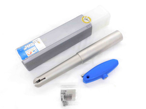 ISCAR 1" DIA BALL NOSE INDEXABLE END MILL HCM D1.0-D-L10.-C1.25 1 1/4 SHANK 2 FL - DM1720BL5