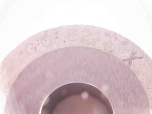 .6247 CL X CARBIDE MASTER PLAIN BORE RING GAGE .6250 -.0003 UNDERSIZE 5/8 16 mm - NS1056SLW