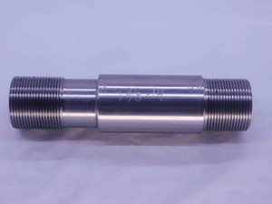 SHOP MADE 1 3/8 14 THREAD PLUG GAGE 1.375 1.3750 1 3/8"-14 GO AND NO GO CHECK - DW36357CG5