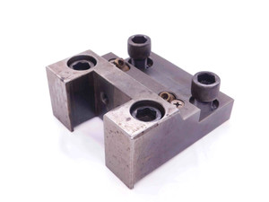 2" SLOT WIDTH CNC LATHE BOLT ON TOOL BLOCK HOLDER 70mm X 85mm BOLT HOLE PATTERN - EA1434BN5