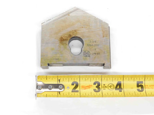 1pc AMEC 3.345" SERIES F HSS SPADE DRILL INSERT 10264-0312 CPM-M4 3.375 REGROUND - DM1806BU5