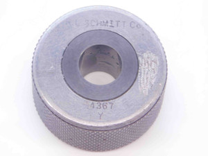 .4367 CL Y CARBIDE MASTER PLAIN BORE RING GAGE .4375 -.0008 UNDERSIZE 7/16 11 mm - NS1069SLW