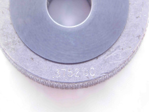 .3752 CL X CARBIDE MASTER PLAIN BORE RING GAGE .3750 +.0002 3/8 9.530 mm CHECK - NS1071SLW