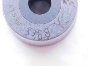 .3388 CL Y CARBIDE MASTER PLAIN BORE RING GAGE .3438 -.0050 11/32 8.606 mm CHECK - NS1074SLW