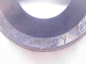 .7990 CL Y CARBIDE MASTER PLAIN BORE RING GAGE .7969 +.0021 51/64 20.295 mm .799 - NS1083SLW