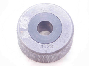 .3123 CL Y CARBIDE MASTER PLAIN BORE RING GAGE .3125 -.0002 UNDERSIZE 5/16 8 mm - NS1096SLW