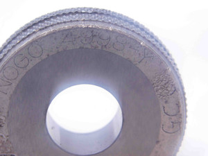 .4998 CL Y CARBIDE MASTER PLAIN BORE RING GAGE .5000 -.0002 1/2 12.695 mm CHECK - NS1110SLW
