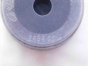 .2494 CL Y CARBIDE MASTER PLAIN BORE RING GAGE .2500 -.0006 1/4 6.335 mm CHECK - NS1126SLW