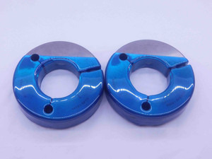 1 7/8 16 UNJ 3A THREAD RING GAGES 1.875 1.8750 GO NO GO P.D.'S = 1.8344 & 1.8304 - DW36365CG5