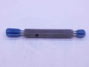 7/16 24 NS 1 LEFT HAND THREAD PLUG GAGE .4375 GO NO GO P.D.'S = .4104 & .4155 - DW36484SLW