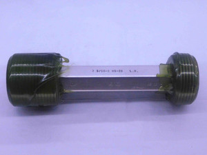 2 3/16 8 NS 2B LEFT HAND THREAD PLUG GAGE 2.1875 GO NO GO PDS= 2.1063 & 2.1157 - DW36535SLW